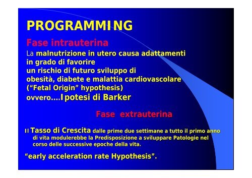 la gestione della nutrizione del neonato pretermine ... - fimp piemonte