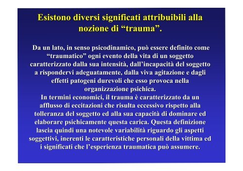 Disturbo dell'Adattamento - Psicopatologia forense