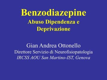 OTTONELLO - Abuso dipendenza e deprivazione BDZ.pdf