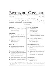 rivista del consiglio - Albo degli Avvocati della provincia di Lecce