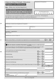 d- Angaben zum Wohnraum - Anlage zum Antrag auf ... - Schwaan
