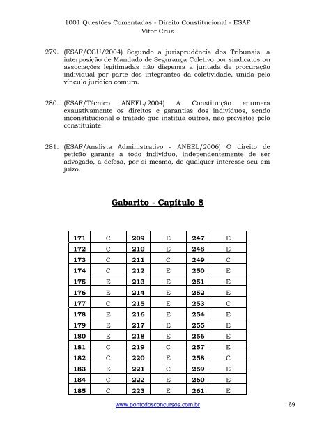 1001 - Questoes Comentadas - Direito Constitucional - ESAF.pdf