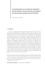 A contraposição ao conceito de soberania de Hans Kelsen como ...