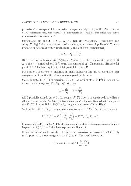 Dispense - Dipartimento di Matematica e Informatica