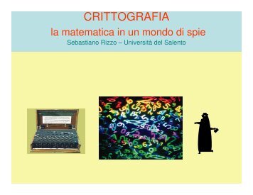 Crittografia a chiave pubblica