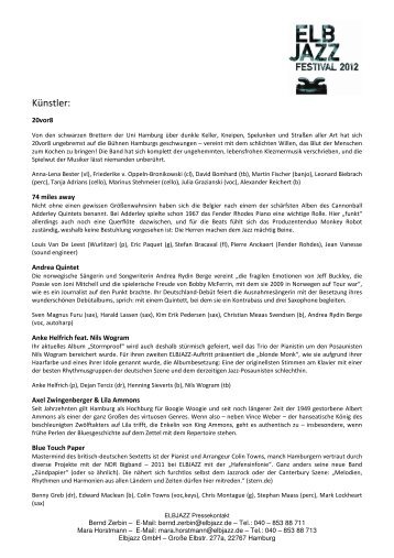 elbjazz-festival-infos-kuenstler.pdf - FKP Scorpio ...