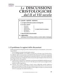 Le DISCUSSIONI CRISTOLOGICHE dal II al VII secolo - Didaskaleion
