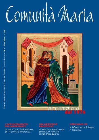 Read more - Associazione Comunità Maria - Rinnovamento ...