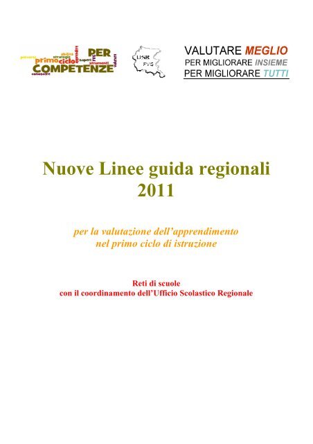 Nuove Linee Guida Regionali in materia di valutazione ... - Icgonars.It