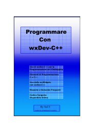 Programmare Con wxDev-C++ - The UK Mirror Service