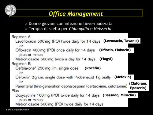 Urgenze in Ginecologia