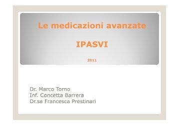 Le medicazioni avanzate - Ipasvi