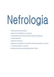 4. Nefrologia - Genetica e Immunologia Pediatrica