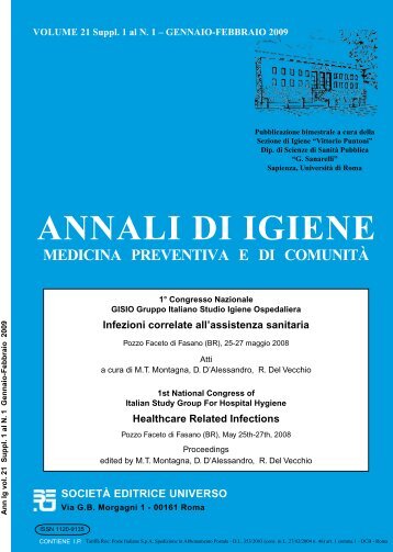 Atti - Società Italiana di Igiene Medicina Preventiva e Sanità Pubblica