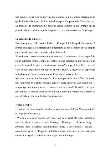 Le proiezioni ematiche sulla mani dei suicidi - Corso di studi in ...