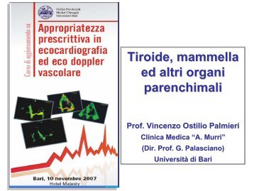 Tiroide - Ordine dei medici-chirurghi ed odontoiatri della provincia di ...