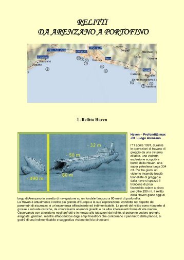 RELITTI DA ARENZANO A PORTOFINO - CC Amici del Mare