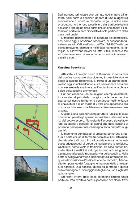 Le centrali idroelettriche di Mirabello Ciria e della Rezza