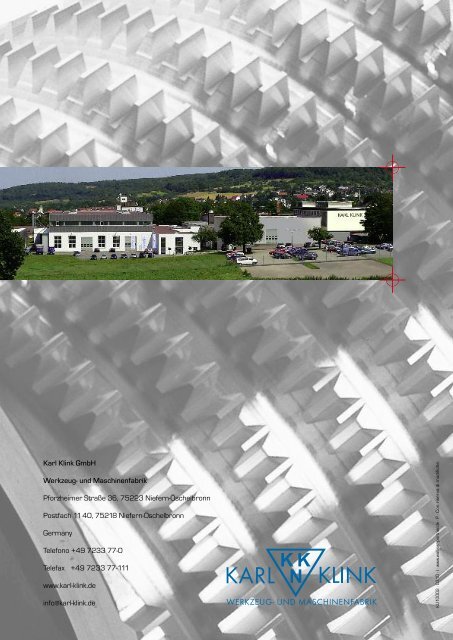 Brochure Presentazione Azienda [PDF] - Karl Klink GmbH