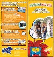 Brochure abbonamento 2013 - Minitalia Leolandia