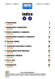 Esercizi B1/B2 - Studiare italiano