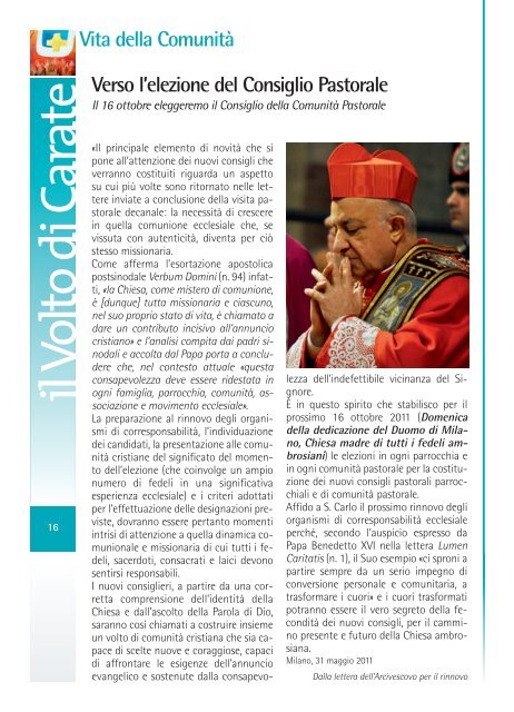 Luglio 2011 - Comunità Spirito Santo