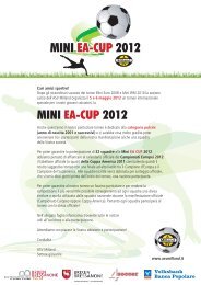 MINI EA-CUP 2012 MINI EA-CUP 2012 - ASV Milland