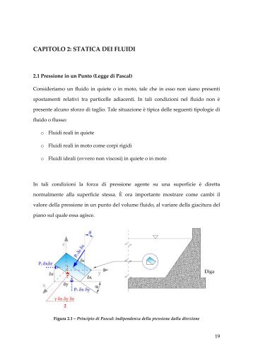 CAPITOLO 2: STATICA DEI FLUIDI - Stestox.Altervista.Org