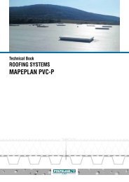 Download Roofing Systems Mapeplan PVC-P Technical ... - Polyglass