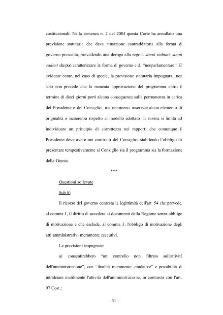 Ricorso Governo - controdeduzioni della Regione - Uil