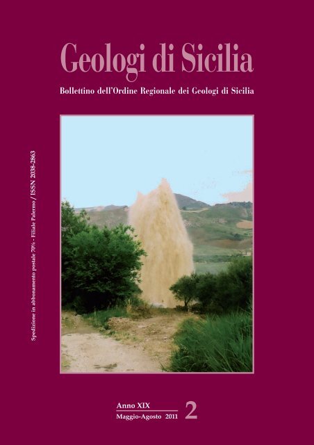 Gds_2 Anno 2011 - Ordine Regionale dei Geologi di Sicilia
