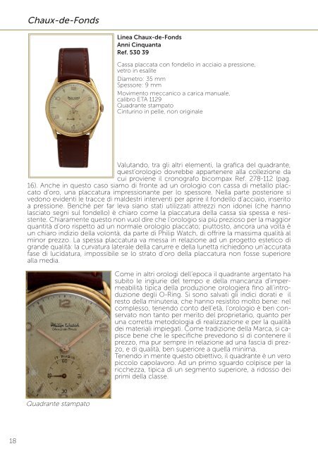 Il catalogo - Philip Watch