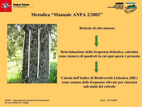 CARATTERIZZAZIONE E VALUTAZIONE ... - ARPA Umbria