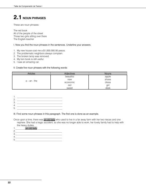 Taller de Comprensión de Textos I - Colegio de Bachilleres del ...