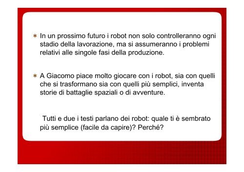 Scrittura e comprensione del testo - Rete Civica dell'Alto Adige