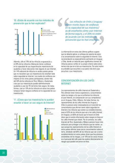 COMPRENSION DEL USO DE LAS TICs POR NIÑOS - ECPAT ...