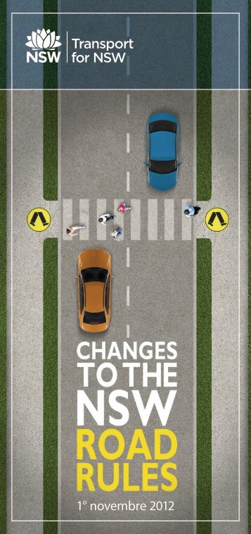 Changes to NSW road rules 2012 - Italian - RTA