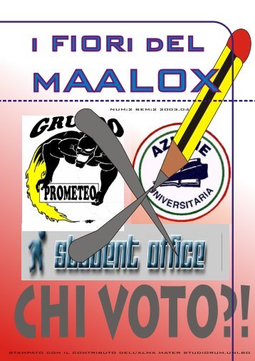 Apri il giornale in pdf - Fiori del Maalox.it
