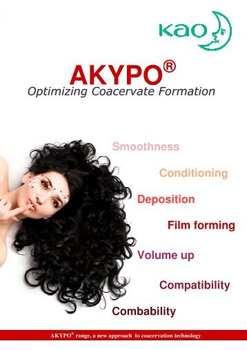 AKYPO - Coacervation - Kao Chemicals Europe
