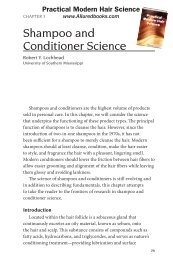 Shampoo and Conditioner Science, Robert Y ... - Allured Books