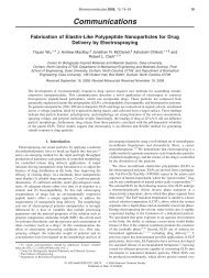 Fabrication of elastin-like polypeptide nanoparticles for drug delivery ...