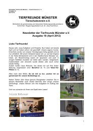 April 2012 - Tierfreunde Münster
