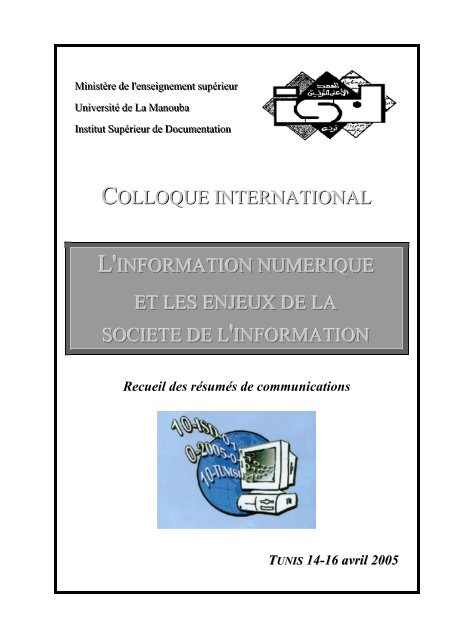 l'information numérique et les enjeux de la ... - smsi :: tunis 2005