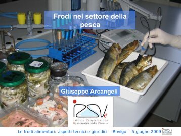 Frodi nel settore della pesca.