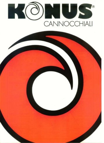 Catalogo Cannocchiali KONUS (1986 MIOTTI) - specola