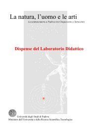 Dispense in formato pdf - Università degli Studi di Padova