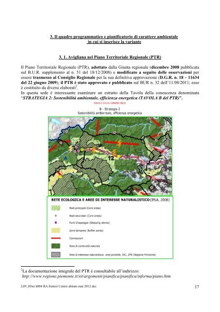 L09_05ter h004 RA Sintesi Centro abitato mar ... - Città di Avigliana