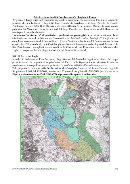 L09_05ter h004 RA Sintesi Centro abitato mar ... - Città di Avigliana