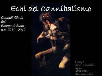 Echi del Cannibalismo - ITT Marconi Rovereto