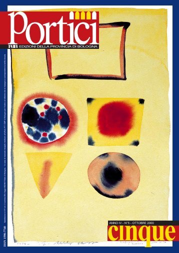 Portici - Anno IV n.5 Ottobre 2000 - Provincia di Bologna
